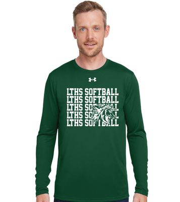 Lebanon Trail Softball - Repeat - Under Armour Men&#39;s Team Tech Long Sleeve