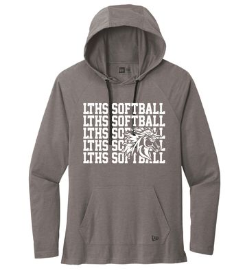 Lebanon Trail Softball - Repeat - Tri Blend Hoodie