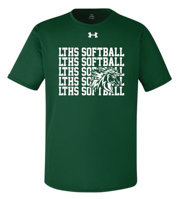 Lebanon Trail Softball - Repeat - Under Armour Men's Team Tech Short Sleeve