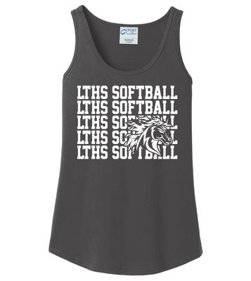 Lebanon Trail Softball - Repeat - Cotton Tank