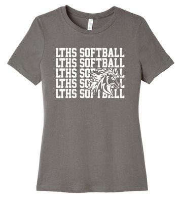 Lebanon Trail Softball - Repeat - Bella+Canvas Ladies