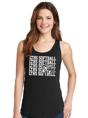 Lebanon Trail Softball - Repeat - Cotton Tank