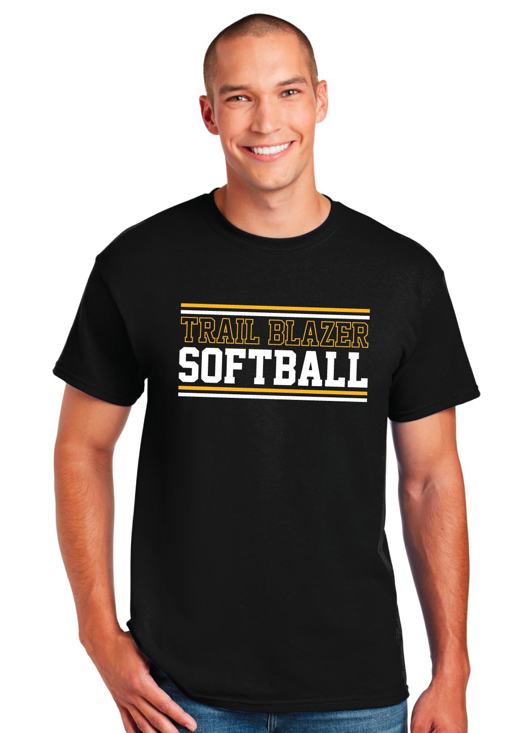 Lebanon Trail Softball - Stripes - Short Sleeve