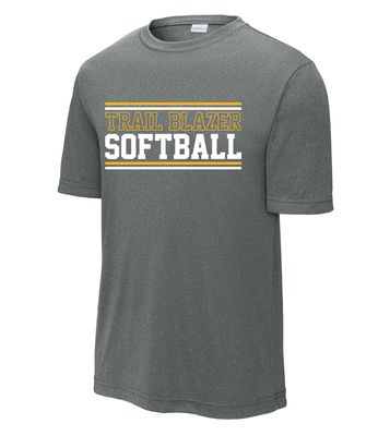 Lebanon Trail Softball - Stripes - Dri-Fit Short Sleeve