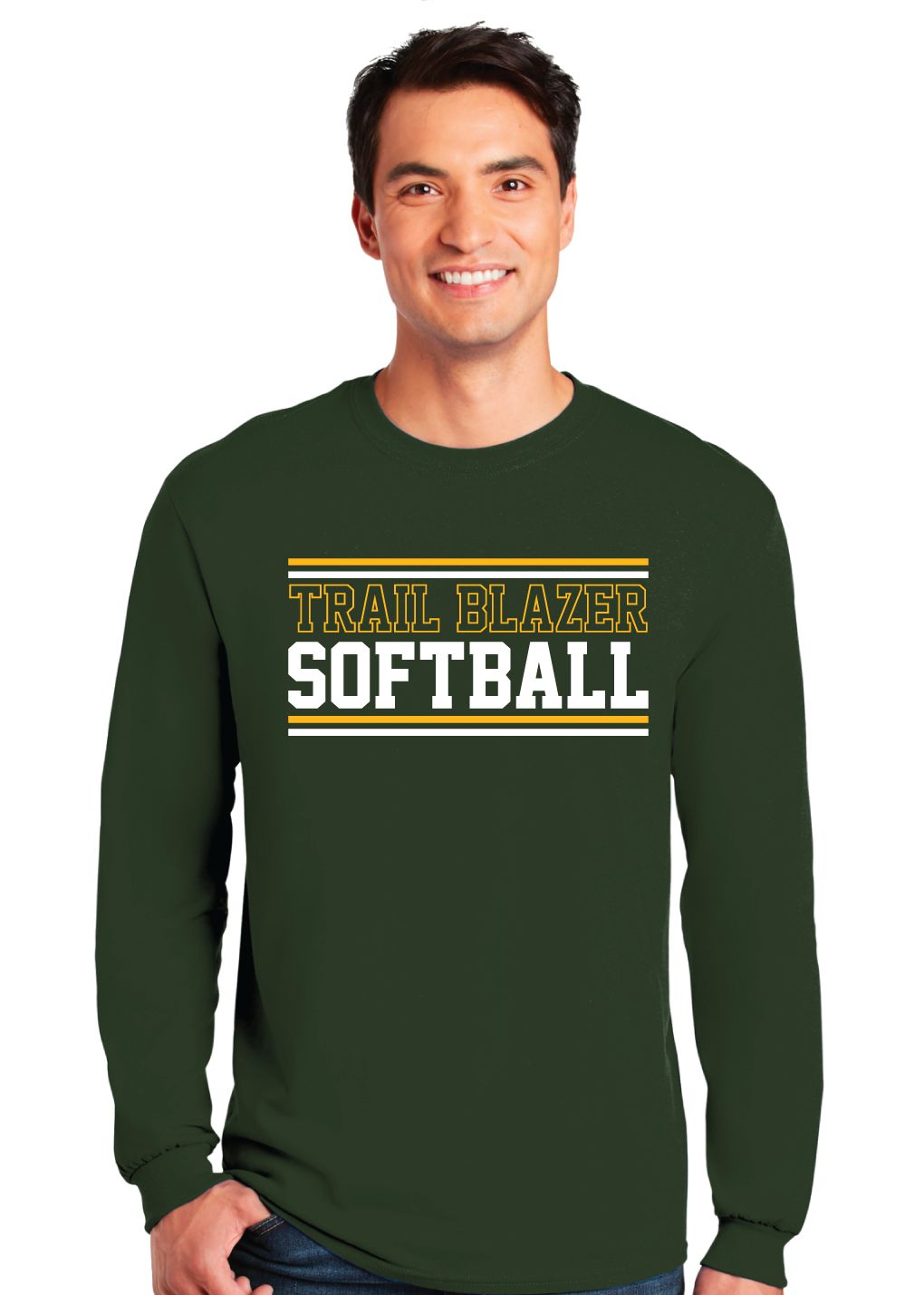 Lebanon Trail Softball - Stripes - Long Sleeve