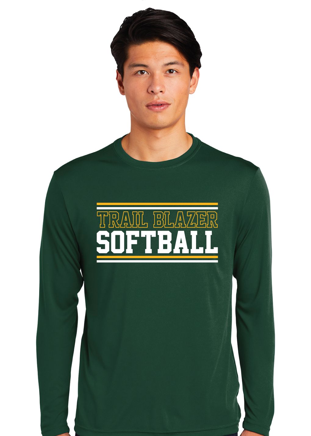Lebanon Trail Softball - Stripes - Dri-Fit Long Sleeve