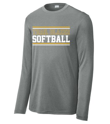 Lebanon Trail Softball - Stripes - Dri-Fit Long Sleeve