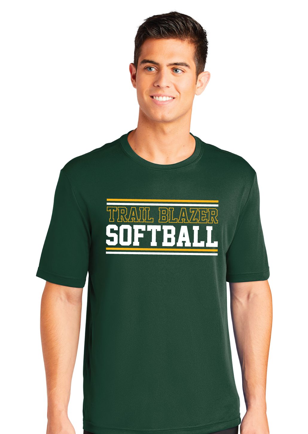 Lebanon Trail Softball - Stripes - Dri-Fit Short Sleeve