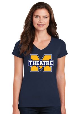 McKinney Theatre - Ladies V-Neck Short Sleeve