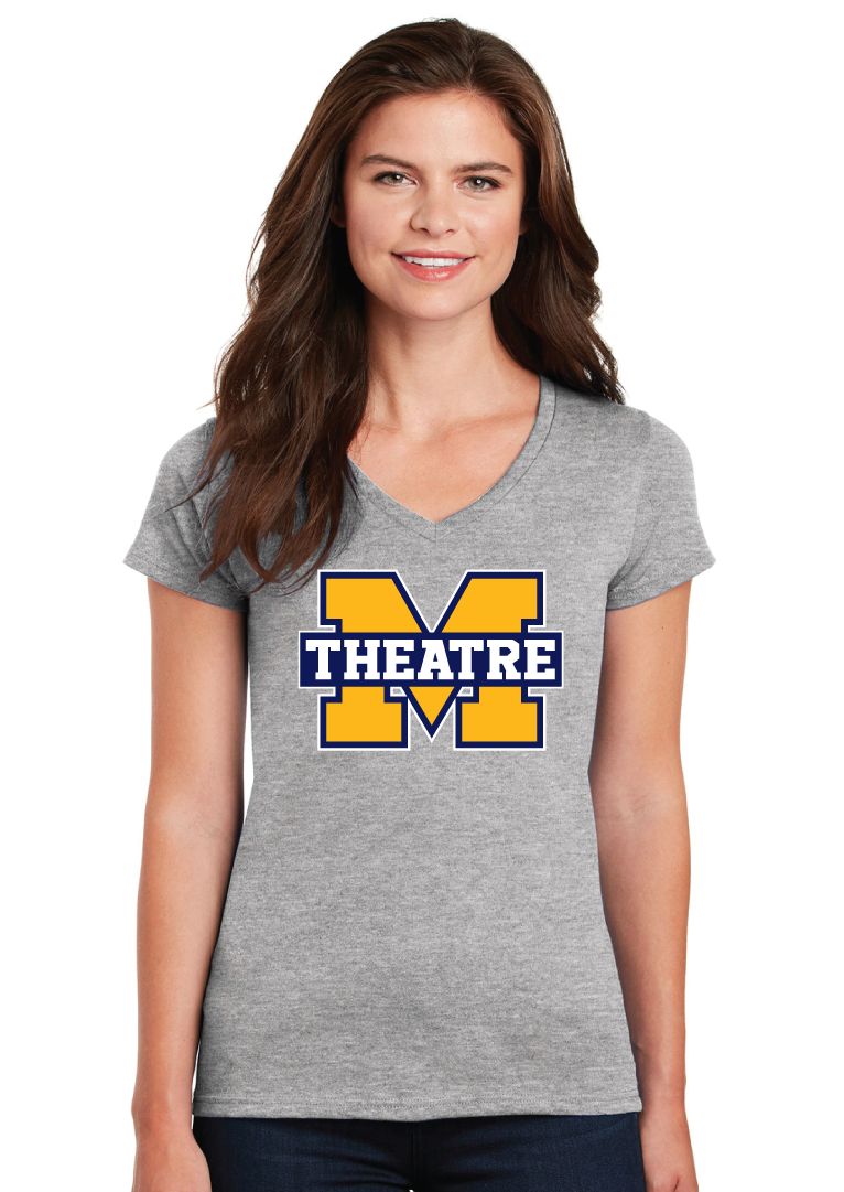 McKinney Theatre - Ladies V-Neck Short Sleeve