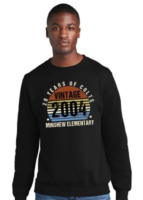 Minshew Colts - Vintage - Crew Sweatshirt