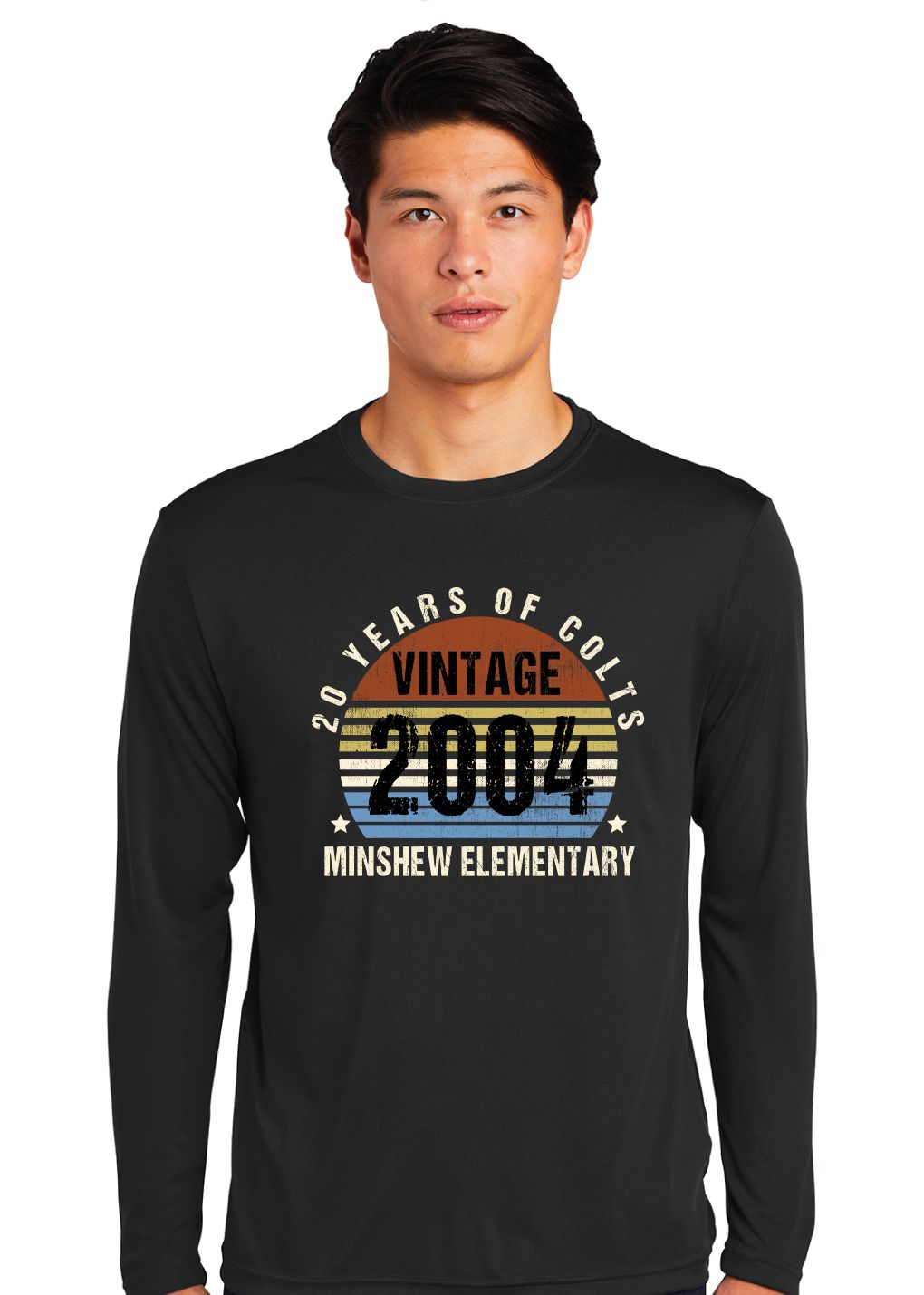 Minshew Colts - Vintage - Dri-Fit Long Sleeve