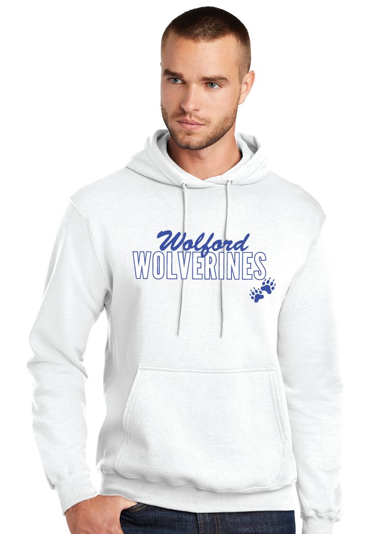 Wolford Wolverines - Script Block - Hoodie