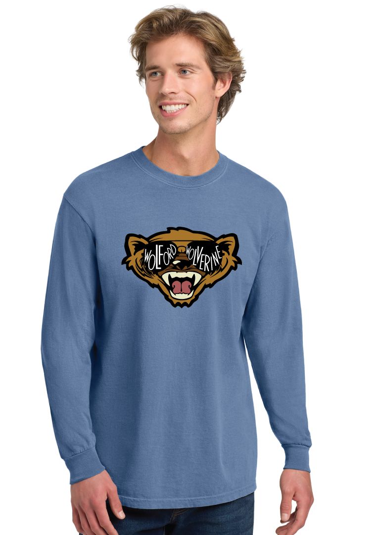 Wolford Wolverines - Wolverine - Comfort Colors Long Sleeve