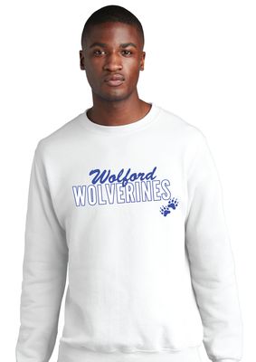 Wolford Wolverines - Script Block - Crew Sweatshirt
