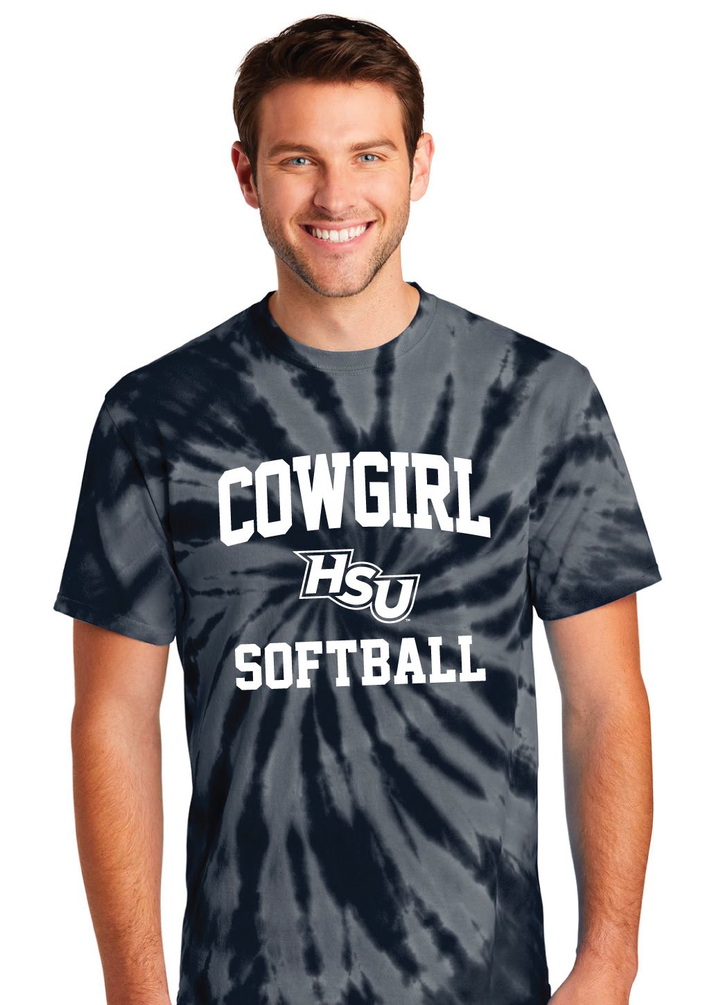HSU Softball - Varsity - Tie Dye Short Sleeve