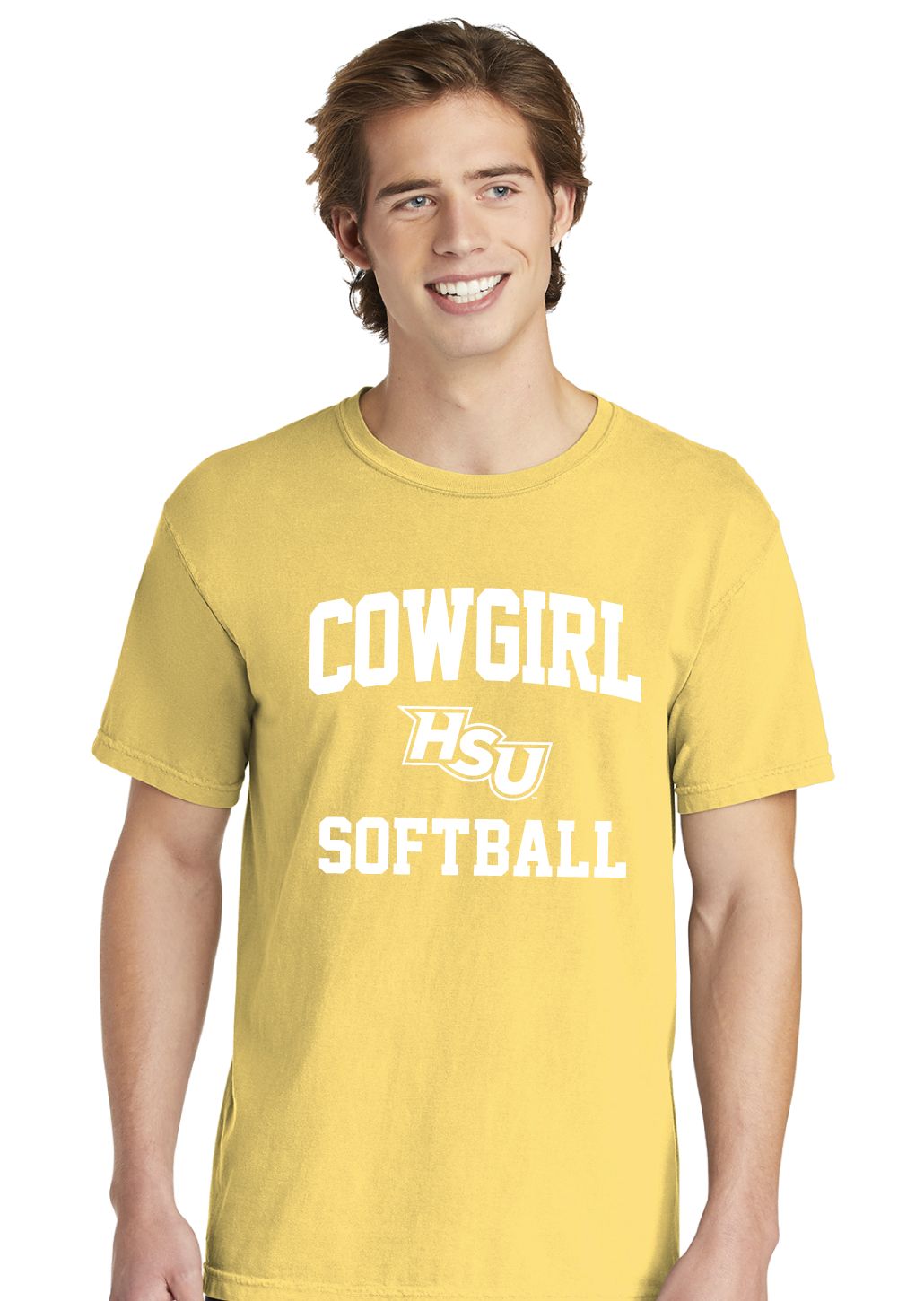 HSU Softball - Varsity - Comfort Colors Short Sleeve