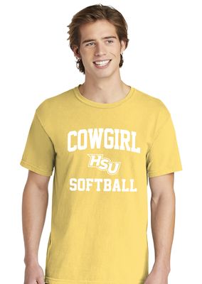 HSU Softball - Varsity - Comfort Colors Short Sleeve