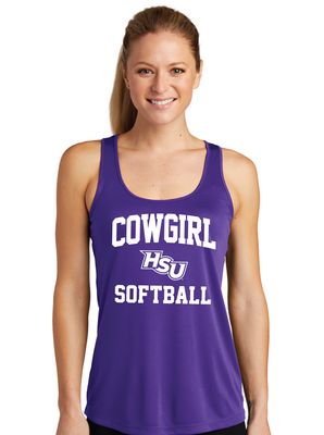 HSU Softball - Varsity - Dri-Fit Racerback Tank