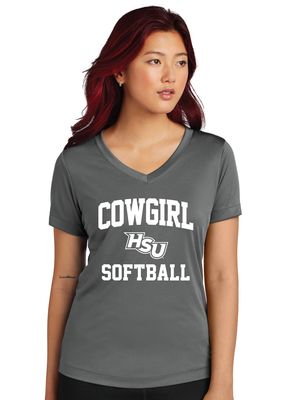 HSU Softball - Varsity - Dri-Fit V-Neck