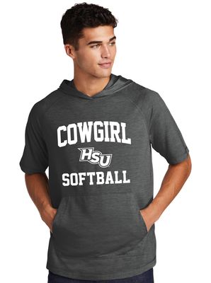 HSU Softball - Varsity - Short Sleeve Hoodie