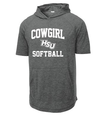 HSU Softball - Varsity - Short Sleeve Hoodie