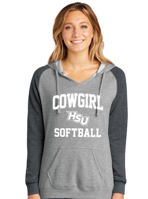 HSU Softball - Varsity - Lightweight Raglan Hoodie
