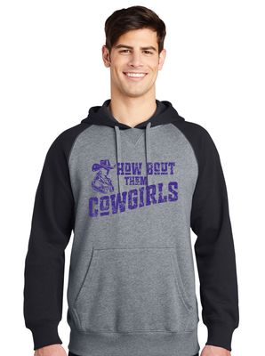 HSU Softball - How Bout - Raglan Hoodie