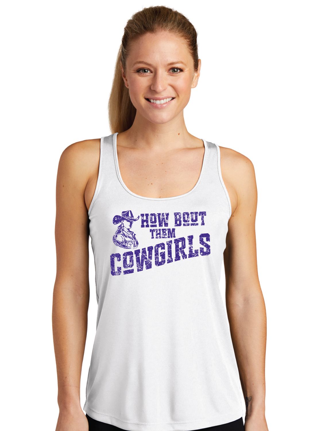 HSU Softball - How Bout - Dri-FIt Racerback Tank