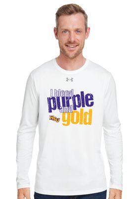 HSU Softball - I Bleed - Under Armour Team Tech Long Sleeve