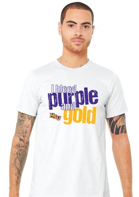 HSU Softball - I Bleed - Bella+Canvas Short Sleeve
