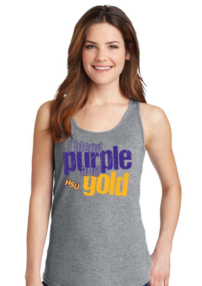 HSU Softball - I Bleed - Cotton Tank