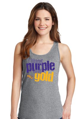 HSU Softball - I Bleed - Cotton Tank
