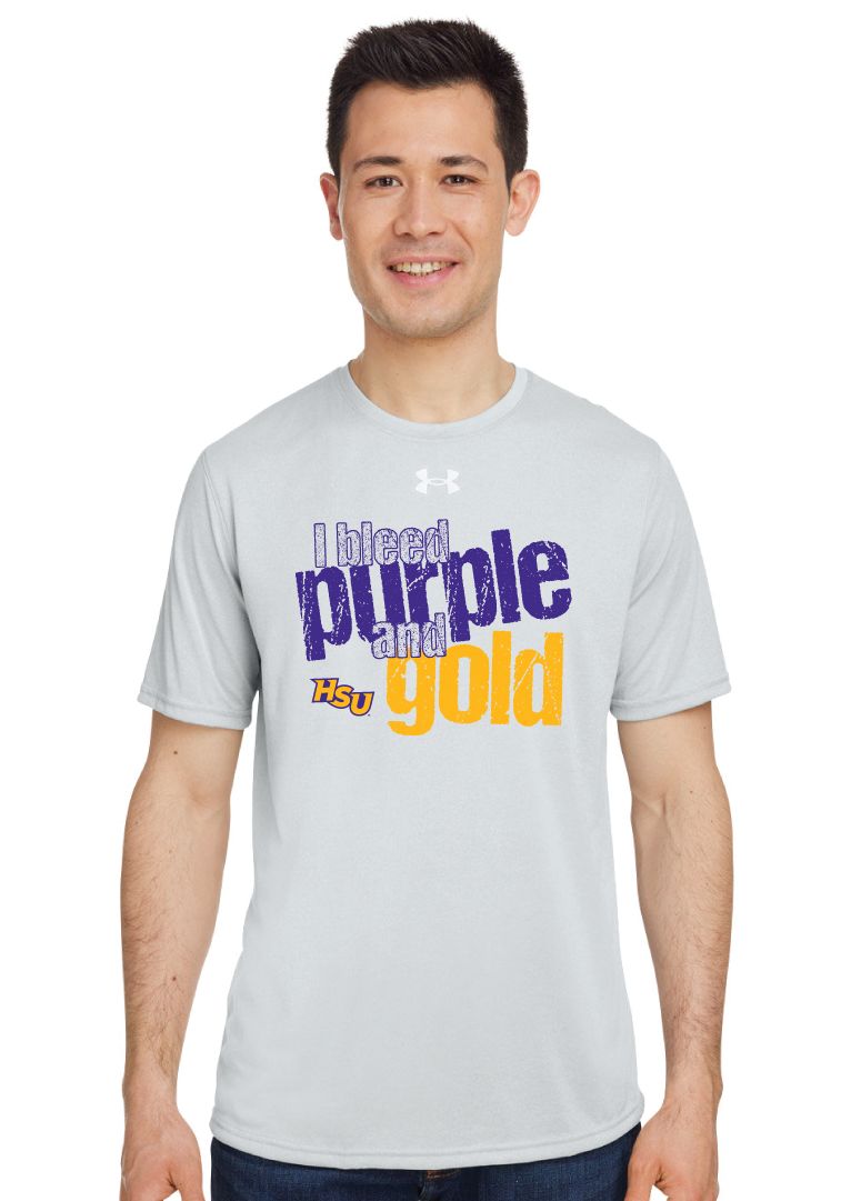 HSU Softball - I Bleed - Under Armour Team Tech Short Sleeve