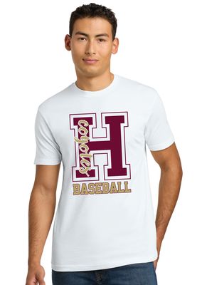 Heritage Coyotes Baseball - Big H - Next Level Short Sleeve