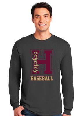 Heritage Coyotes Baseball - Big H - Long Sleeve