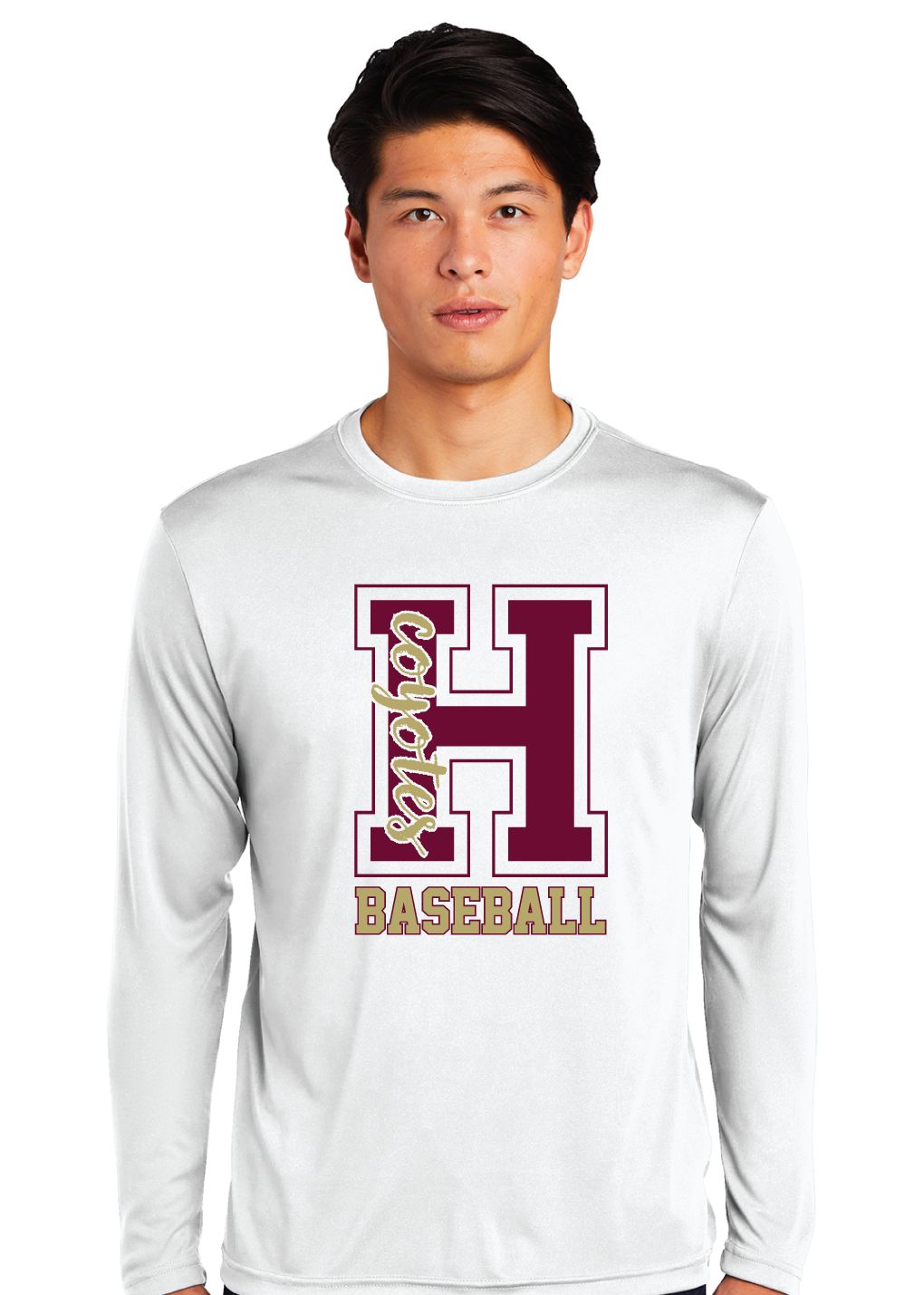 Heritage Coyotes Baseball - Big H - Dri-Fit Long Sleeve