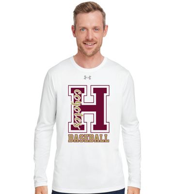 Heritage Coyotes Baseball - Big H - Under Armour Team Tech Long Sleeve
