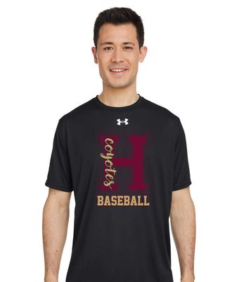 Heritage Coyotes Baseball - Big H - Under Armour Team Tech Short Sleeve