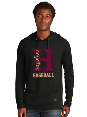 Heritage Coyotes Baseball - Big H - Tri Blend Hoodie