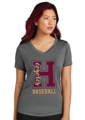 Heritage Coyotes Baseball - Big H - Dri-Fit V-Neck