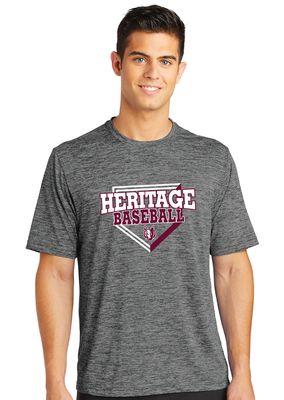 Heritage Coyotes Baseball - Home Plate - Electric Dri-Fit Short Sleeve