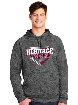 Heritage Coyotes Baseball - Home Plate - Electric Dri-Fit Hoodie