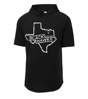 Boyd Blackhawks - Texas - Short Sleeve Hoodie