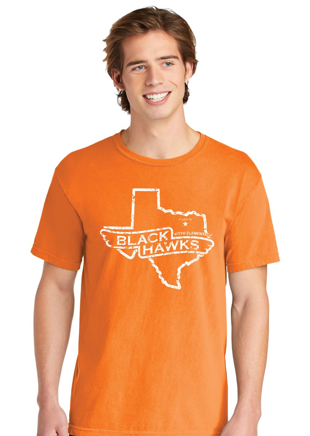 Boyd Blackhawks - Texas - Comfort Colors Short Sleeve