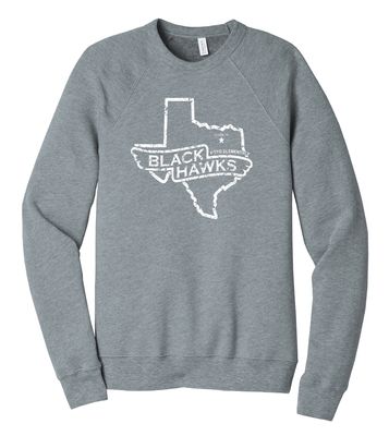 Boyd Blackhawks - Texas - Bella+Canvas Crew Sweatshirt