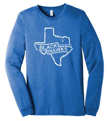 Boyd Blackhawks - Texas - Bella+Canvas Long Sleeve