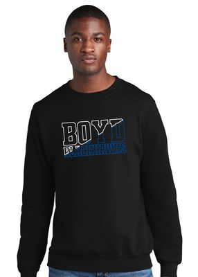 Boyd Blackhawks - Diagonal - Crew Sweatshirt