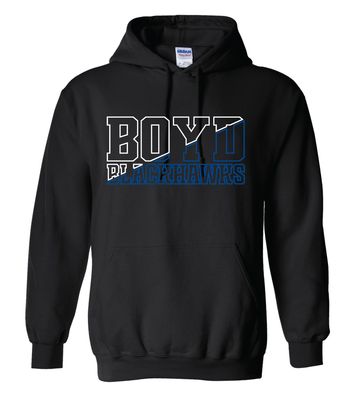 Boyd Blackhawks - Diagonal - Hoodie
