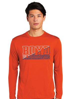 Boyd Blackhawks - Diagonal - Dri-Fit Long Sleeve